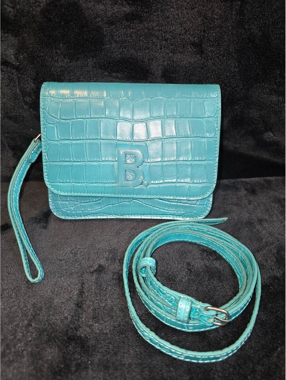 L2. Balenciaga Small B Flap Crossbody